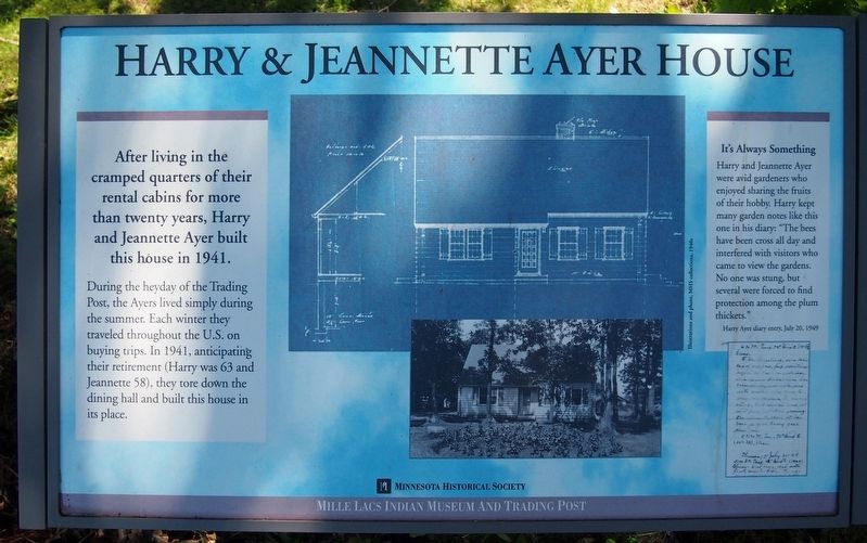 Harry & Jeannette Ayer House Marker. Click for full size. Harry & Jeannette Ayer House Marker image. Click for full size.