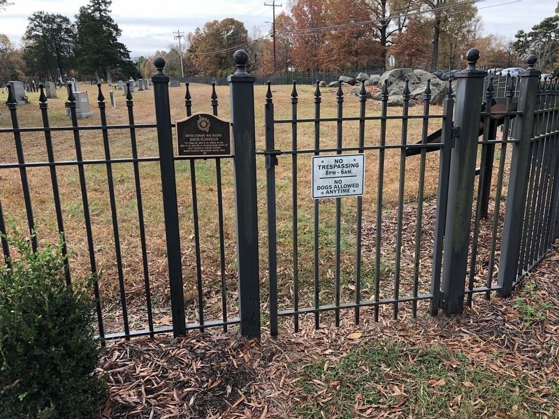 David Flennigan Marker. Click for full size. David Flennigan Marker image. Click for full size.