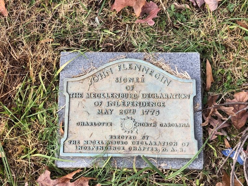 John Flennegin Marker image. Click for full size.