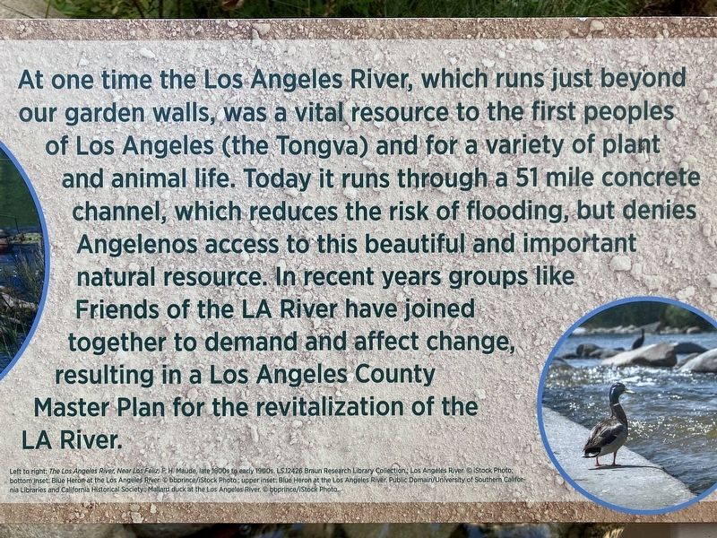 Los Angeles River Marker image. Click for full size.