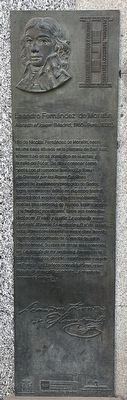 Leandro Fernandez de Morat�n Marker image. Click for full size.