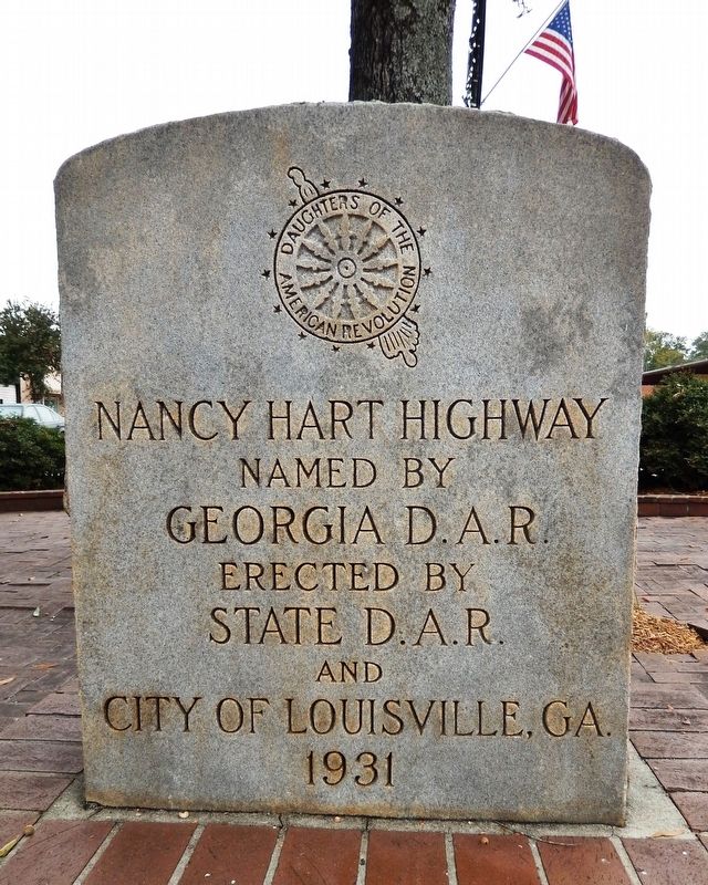 Nancy Hart Highway Marker image. Click for full size.