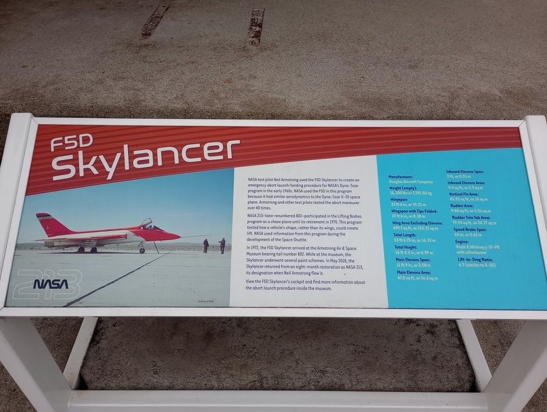 F5D Skylancer Marker image. Click for full size.