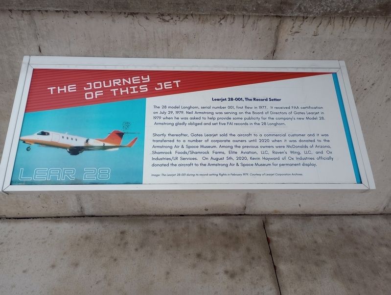 The Journey Of This Jet Marker image. Click for full size.