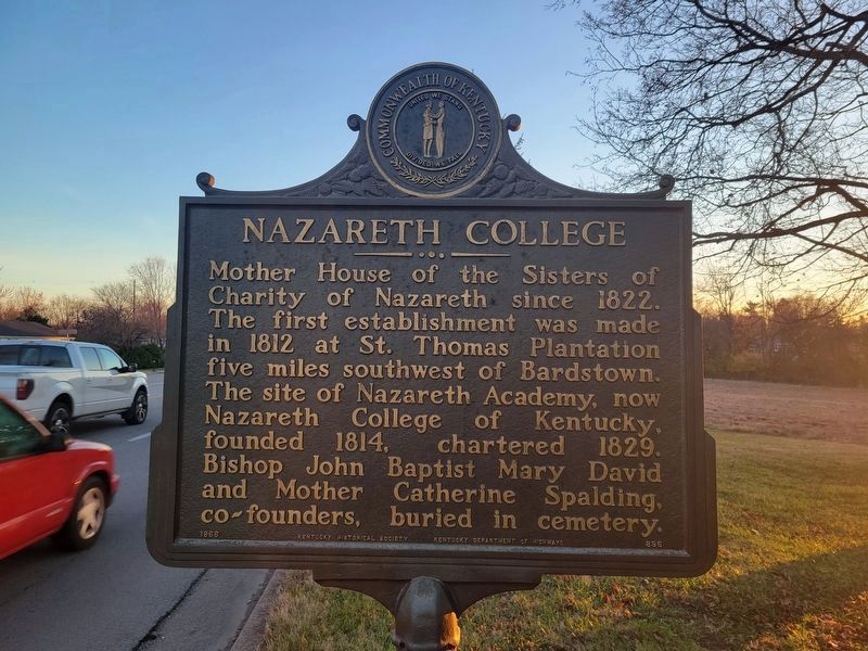 Nazareth College Marker image. Click for full size.