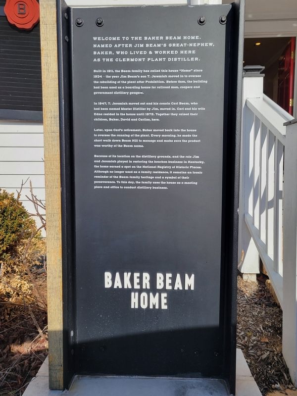 Baker Beam Home Marker image. Click for full size.