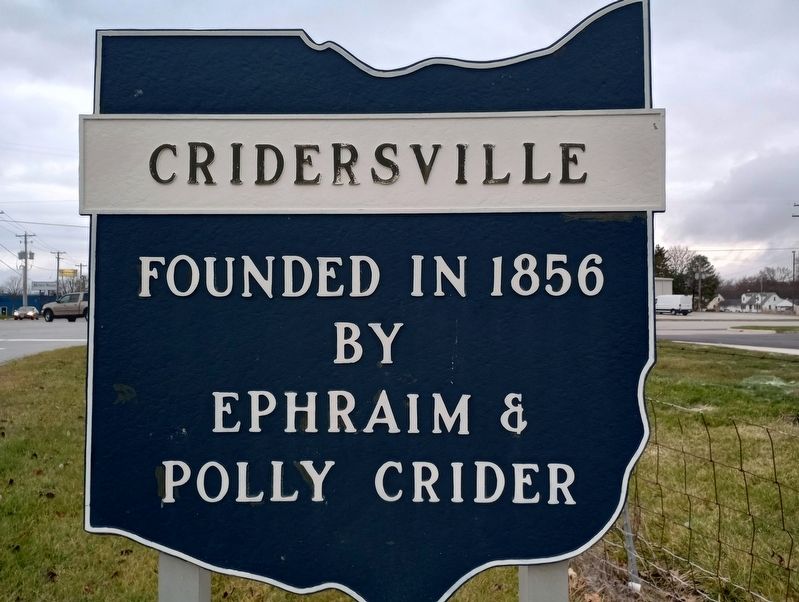 Cridersville Marker image. Click for full size.