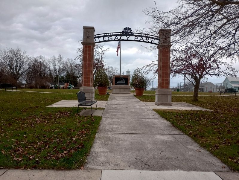 Cridersville District School Marker image. Click for full size.