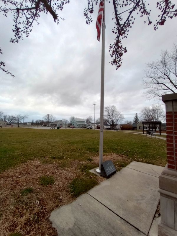 Cridersville Highschool Veterans Memorial image. Click for full size.