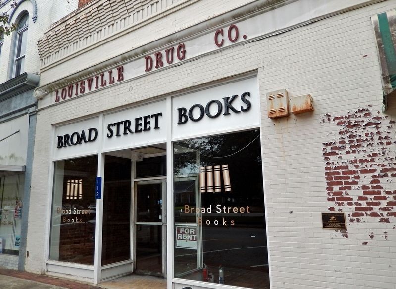 The Louisville Drug Store Marker image. Click for full size.