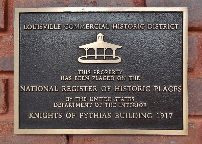 Knights of Pythias Building Marker image. Click for full size.