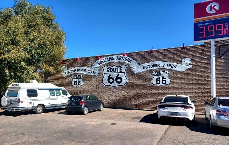 Last Town Bypassed By I-40 Marker image. Click for full size.