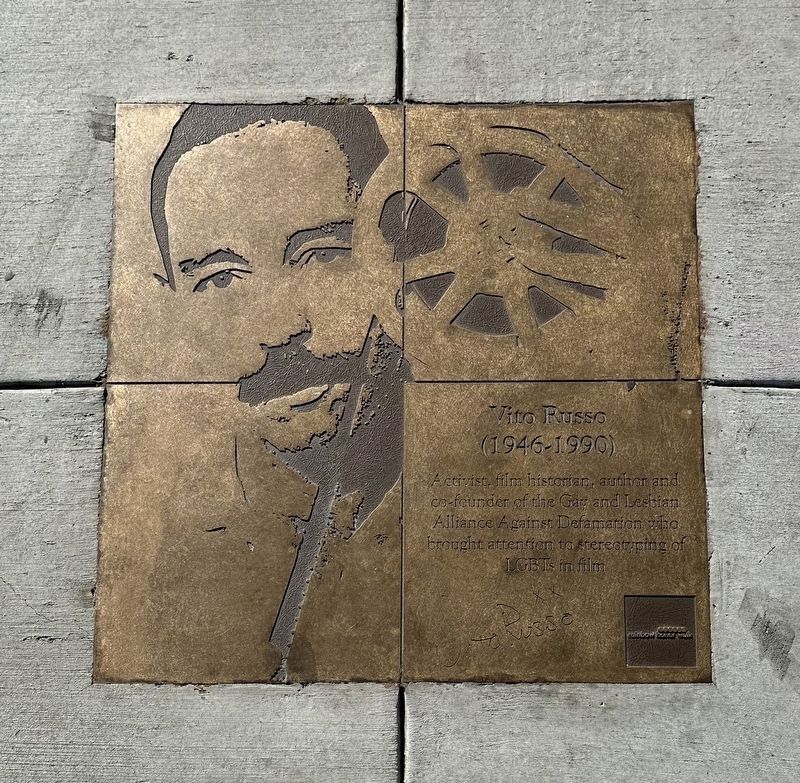 Vito Russo Marker. Click for full size. Vito Russo Marker image. Click for full size.