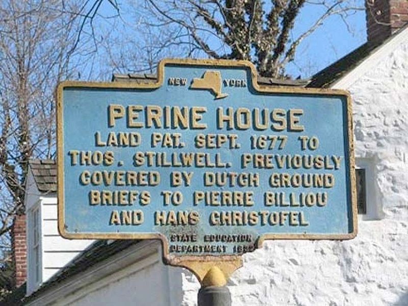 Perine House Marker image. Click for full size.