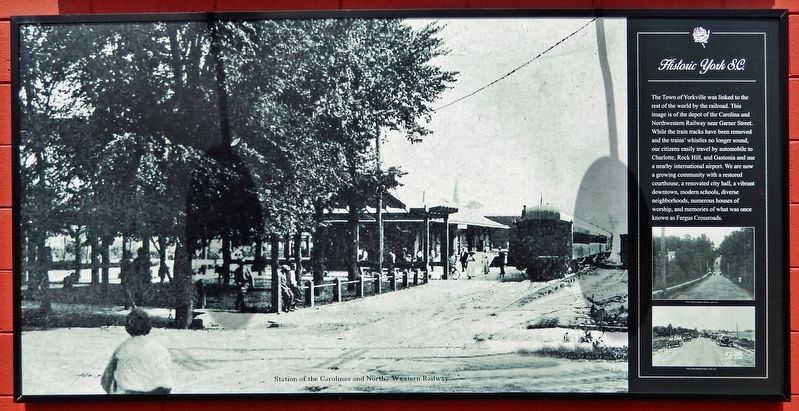 Historic York, S.C. Marker (<i>panel 4</i>) image. Click for full size.
