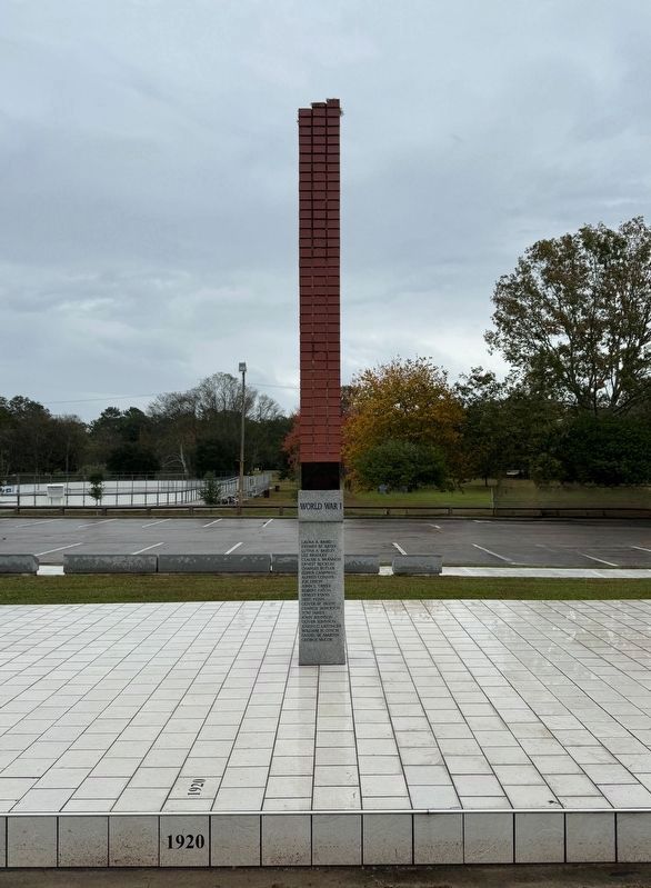 World War I Memorial image. Click for full size.