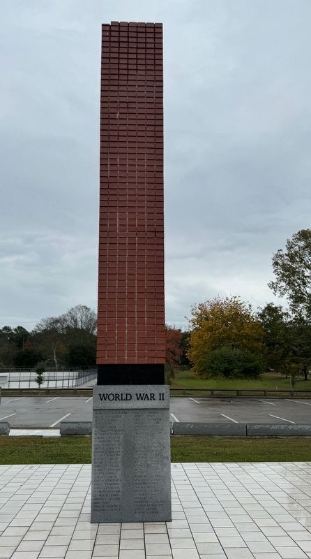 World War II Memorial. Click for full size. World War II Memorial image. Click for full size.