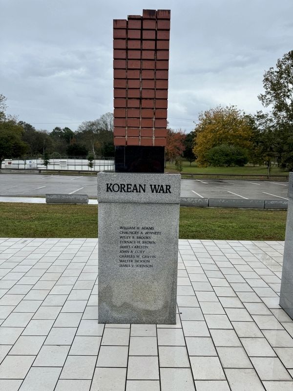 Korean War Memorial. Click for full size. Korean War Memorial image. Click for full size.