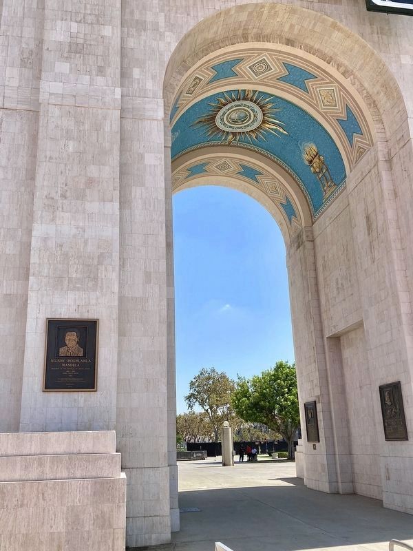 Nelson Mandela Marker. Click for full size. Nelson Mandela Marker image. Click for full size.