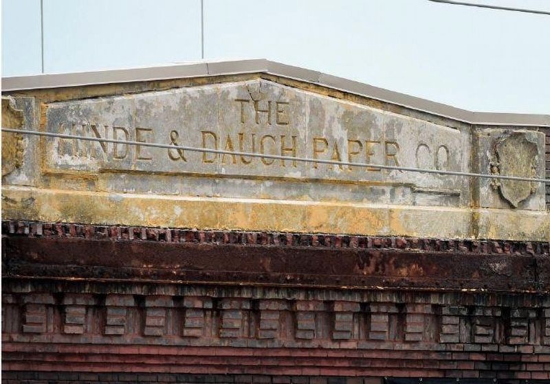 The Hinde & Dauch Paper Company building image. Click for full size.