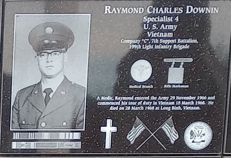 Raymond Charles Downin Marker image. Click for full size.