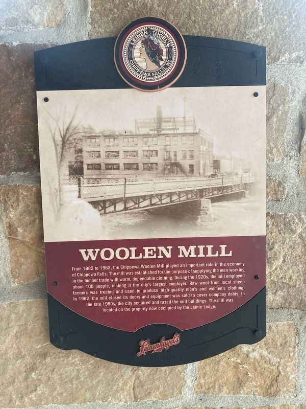 Woolen Mill Marker image. Click for full size.