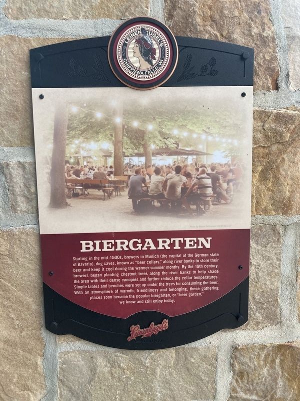 Biergarten Marker. Click for full size. Biergarten Marker image. Click for full size.