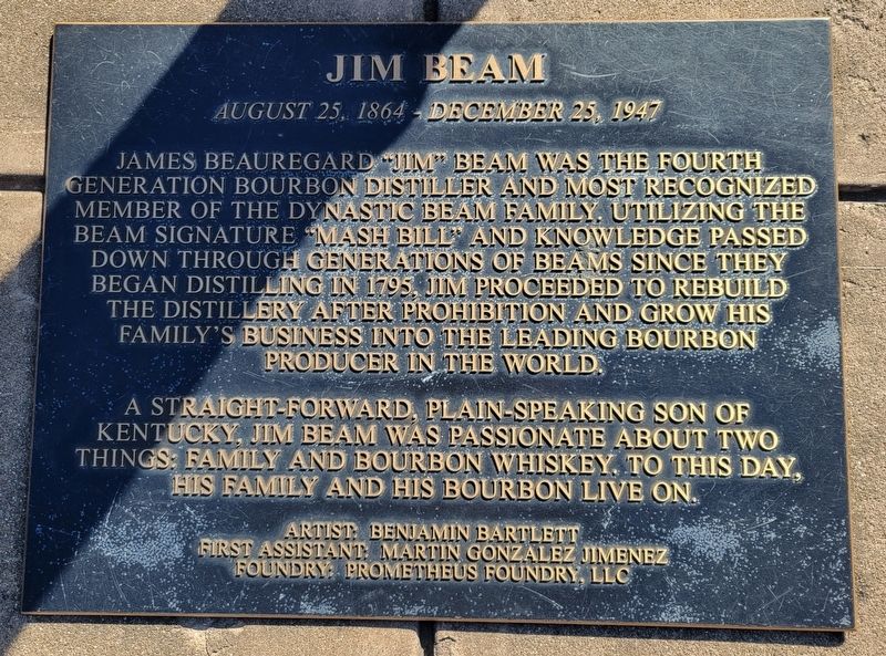 Jim Beam Marker. Click for full size. Jim Beam Marker image. Click for full size.