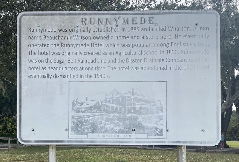 Runnymede Marker. Click for full size. Runnymede Marker image. Click for full size.