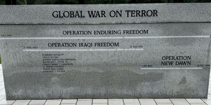 Global War on Terror Memorial image. Click for full size.