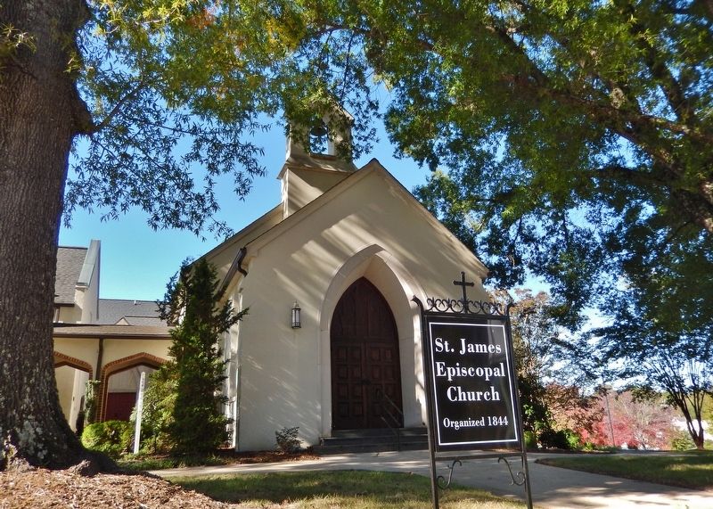 St. James Episcopal Church, established 1844 image. Click for full size.