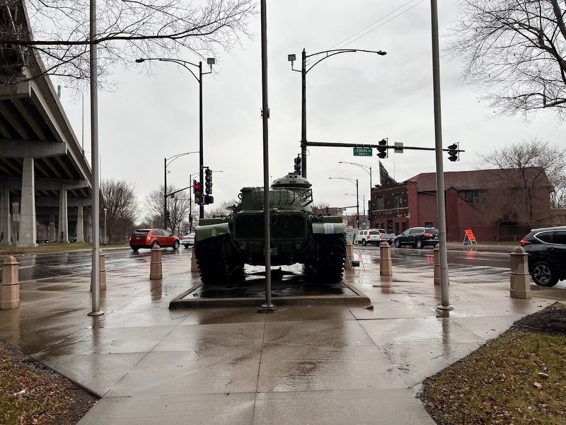 East Side Veterans Memorial. Click for full size. East Side Veterans Memorial image. Click for full size.