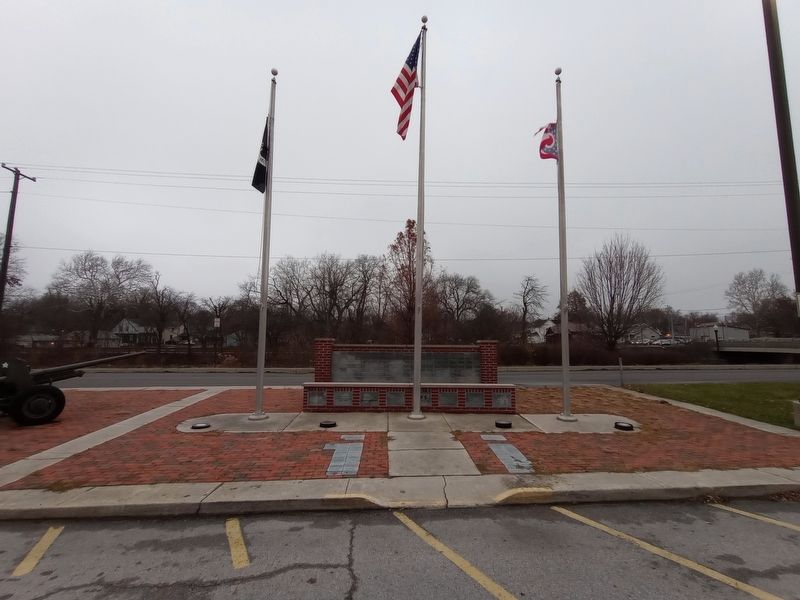 American Legion Post No. 96 Veterans Memorial Wall Marker image. Click for full size.
