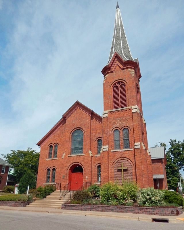 First Congregational Church<br>(<i>southeast elevation</i>) image. Click for full size.