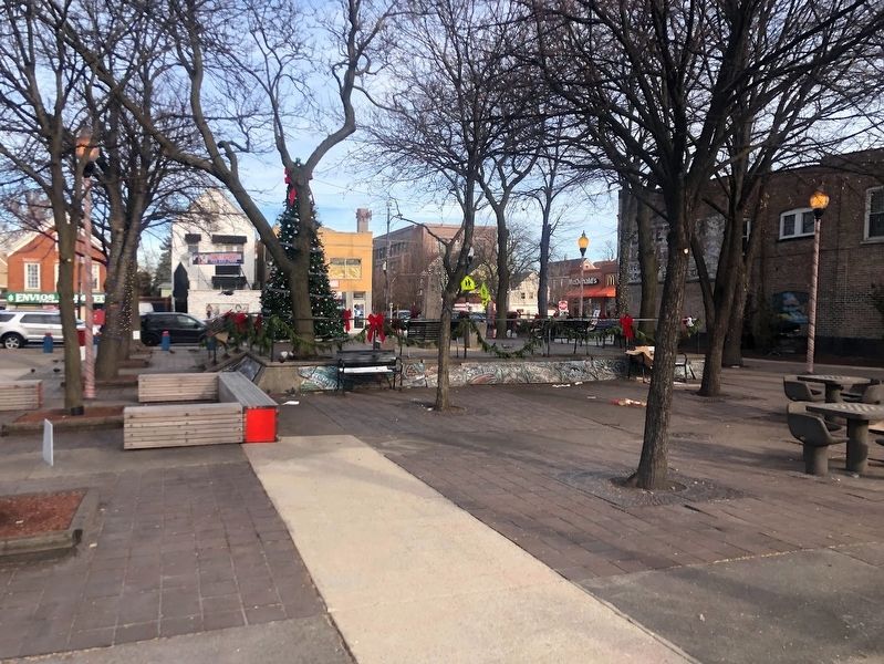 Manuel Pérez, Jr. Memorial Plaza. Click for full size. Manuel Pérez, Jr. Memorial Plaza image. Click for full size.