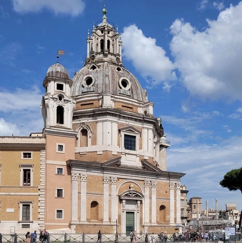 The side view of the St. Mary of Loreto Church image. Click for full size.