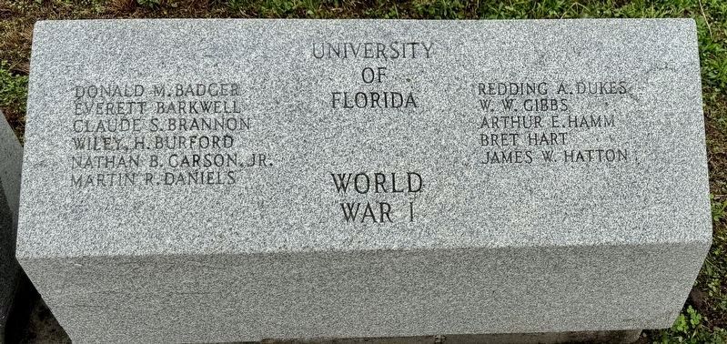 World War I Memorial image. Click for full size.