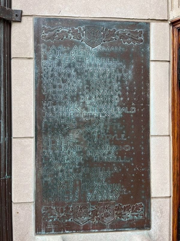 World War I Memorial image. Click for full size.