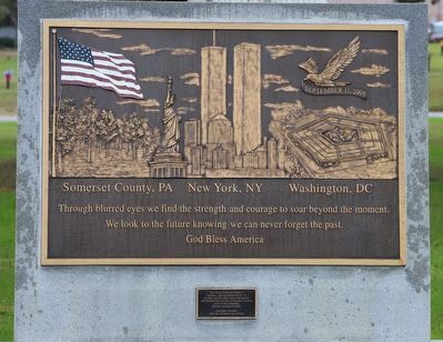 9/11 Memorial Marker. Click for full size. 9/11 Memorial Marker image. Click for full size.