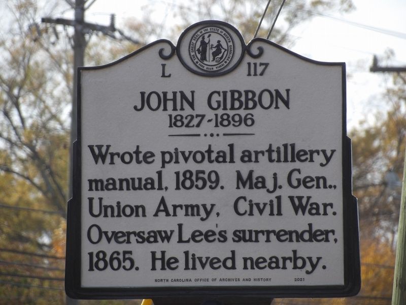 John Gibbon Marker image. Click for full size.