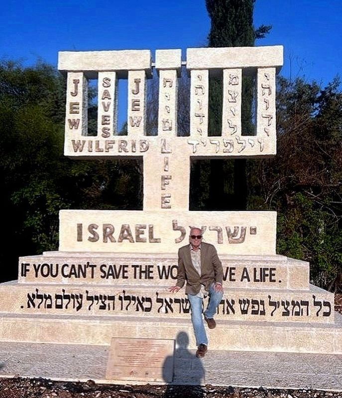 Wilfred Israel Marker image. Click for full size.