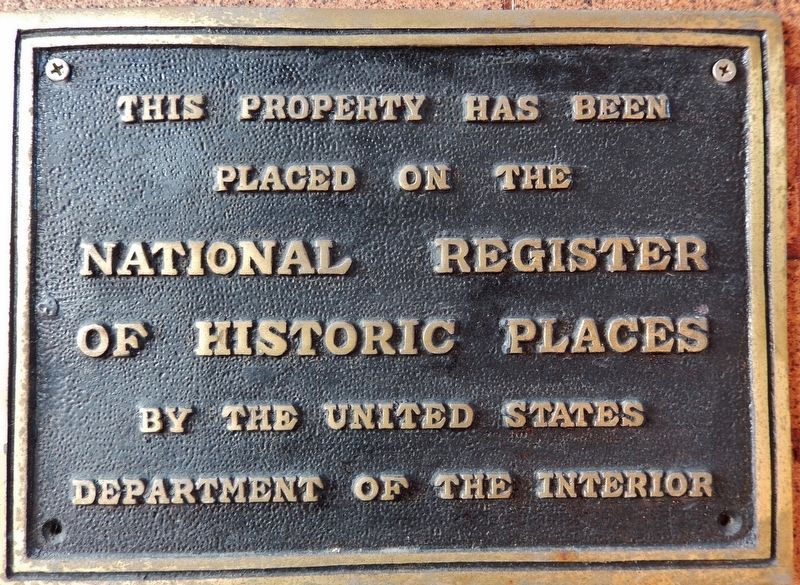 The Frank Burg House Marker image. Click for full size.