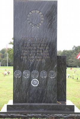 Veterans Memorial. Click for full size. Veterans Memorial image. Click for full size.