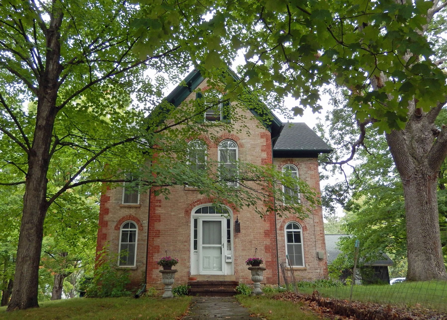 Beebe-Johnson House (<i>south/front elevation</i>) image. Click for full size.