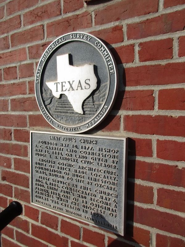 Saint Paul's Church Marker. Click for full size. Saint Paul's Church Marker image. Click for full size.
