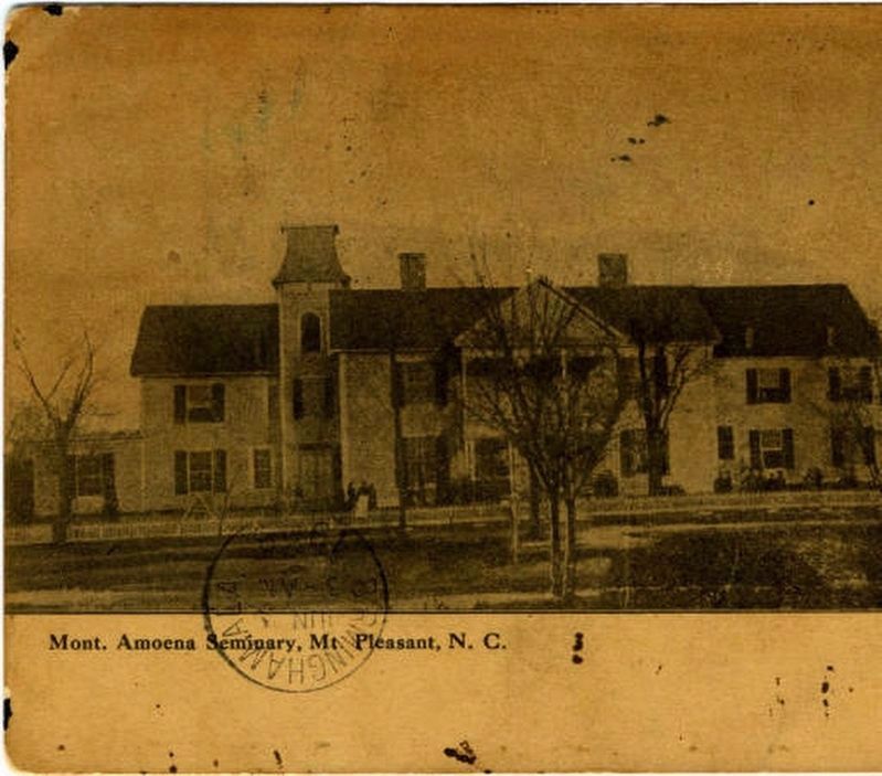 Mont Amoena Seminary Postcard. Click for full size. Mont Amoena Seminary Postcard image. Click for full size.