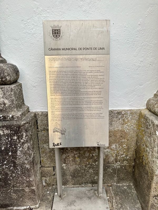 Capela de Nissan Senhora / Chapel of Our Lady Marker. Click for full size. Capela de Nissan Senhora / Chapel of Our Lady Marker image. Click for full size.