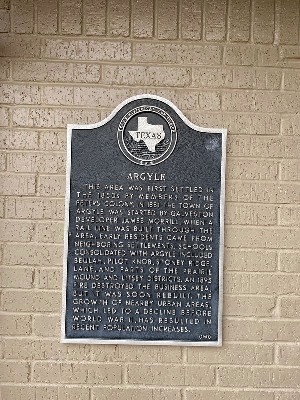 Argyle Marker image. Click for full size.