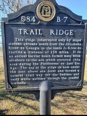 Trail Ridge Marker image. Click for full size.
