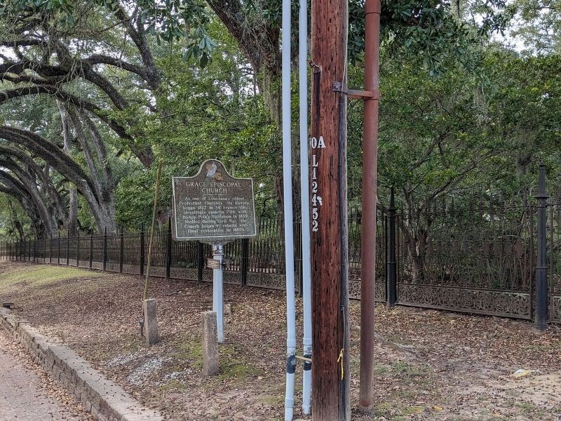 Grace Episcopal Church Marker image. Click for full size.